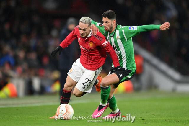 맨유에서 로얄 베티스로 이적한 후 부활한 안토니./게티이미지코리아