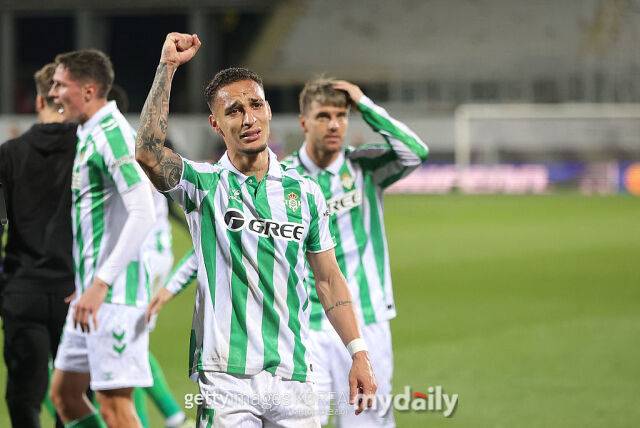 맨유에서 로얄 베티스로 이적한 후 부활한 안토니./게티이미지코리아