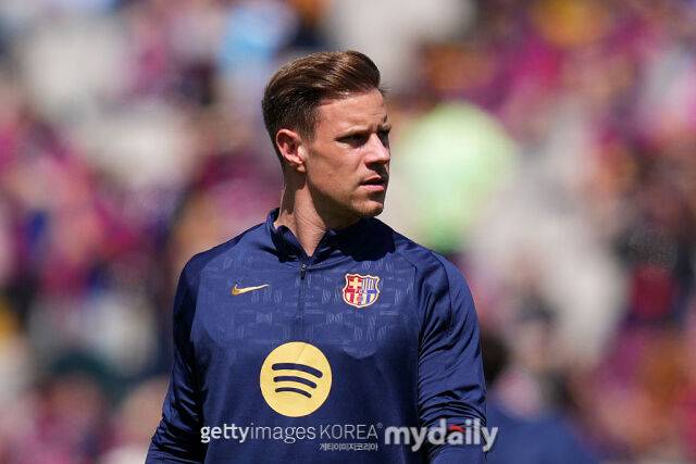 FC 바르셀로나와 갈등을 겪고 있는 테어 슈테겐. /게티이미지코리아