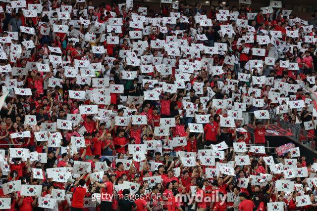 한국 응원단. /게티이미지코리아