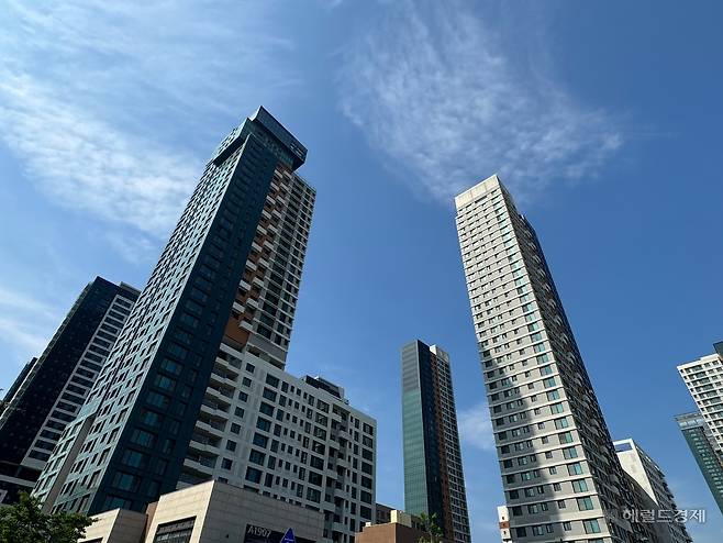 세종시 나성동 ‘나릿재2단지 리더스포레’ 단지 모습. 신혜원 기자