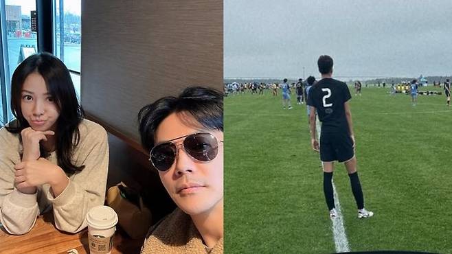 [서울=뉴시스] 손태영, 권상우 부부와 아들. (사진=손태영 인스타그램 캡처) 2025.06.11. photo@newsis.com *재판매 및 DB 금지