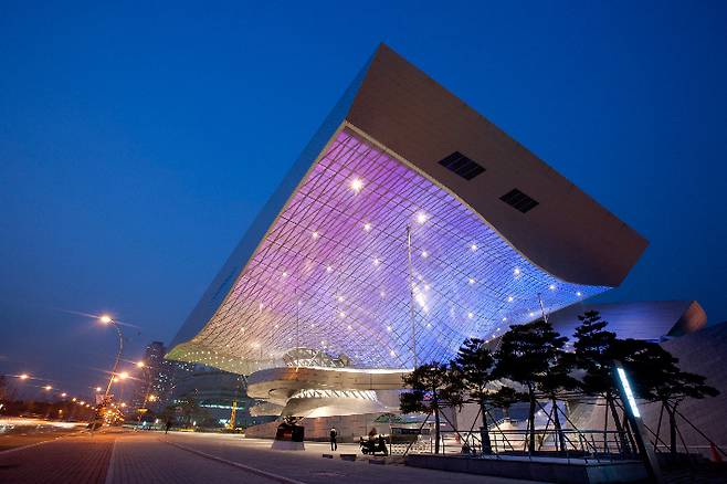 영화의전당 전경. 영화의전당 제공