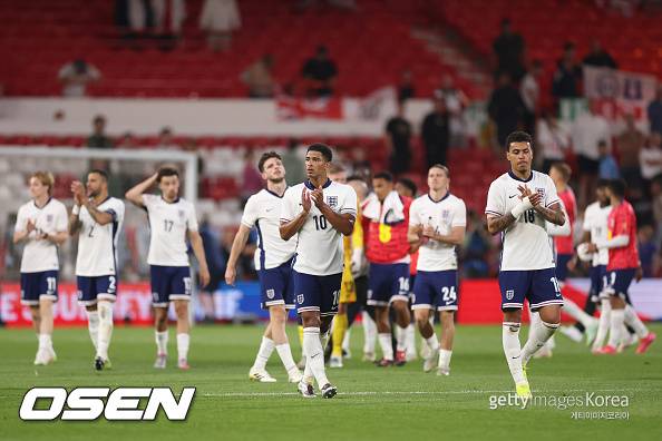 [사진] 잉글랜드 선수단 ⓒGettyimages(무단전재 및 재배포 금지)