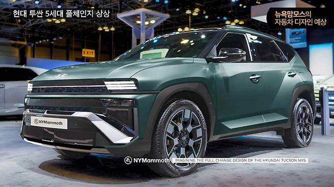현대차 투싼 풀체인지 예상도