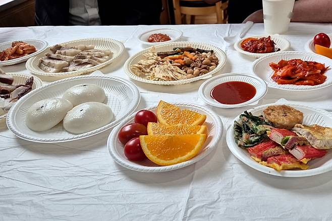 일회용기 사용하는 포항지역 한 장례식장 [촬영 손대성]