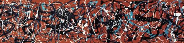 ACC 개관 10주년을 기념하는 특별전 ‘뉴욕 거장들’이 오는 7월 18일~10월 9일 문화창조원 복합6관에서 열린다. 잭슨 폴록의 ‘수평적 구조’.