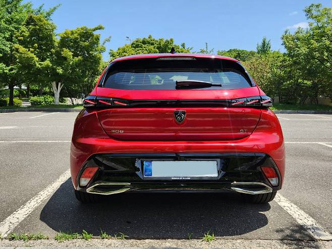 푸조 308 스마트 하이브리드. (사진=이데일리 이다원 기자)