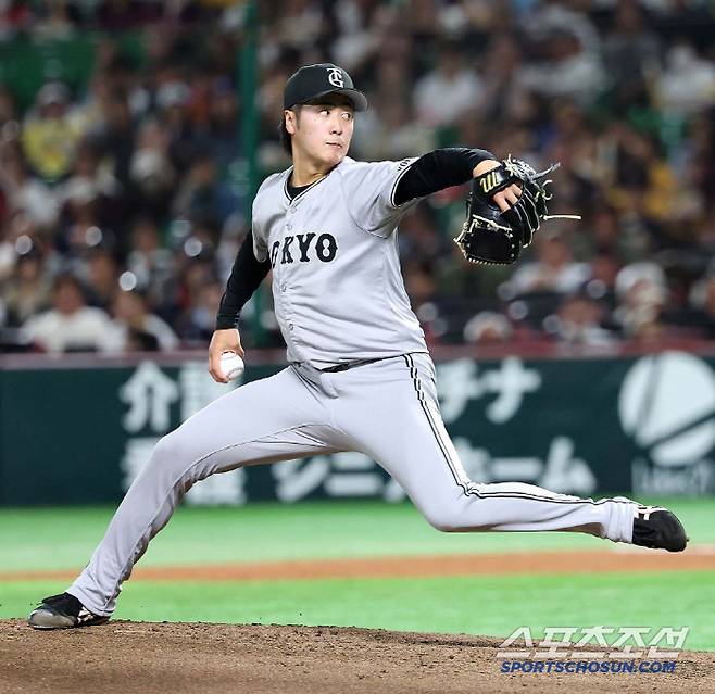 프로 2년차 니시다테는 11일 소프트뱅크를 상대로 7이닝 3실점했다. 시즌 첫 선발등판해 데뷔 첫 선발승을 올렸다. 사진캡처=요미우리 자이언츠 SNS