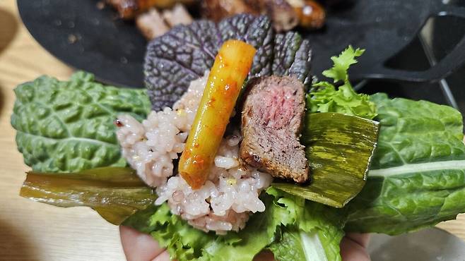 20250611_212059.jpg 저녁 채끝 등심 구워서 한잔