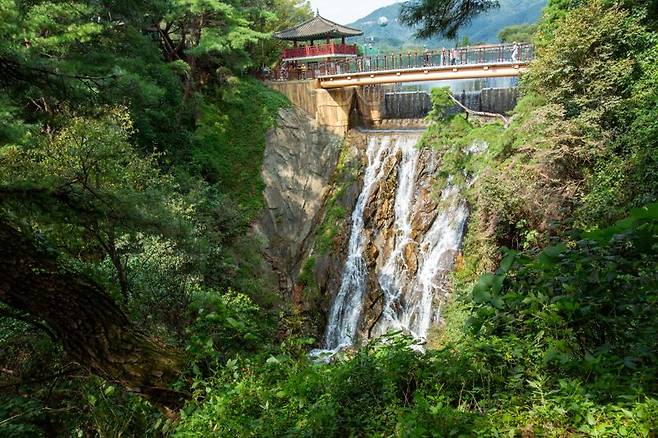 제천 의림지 용추폭포