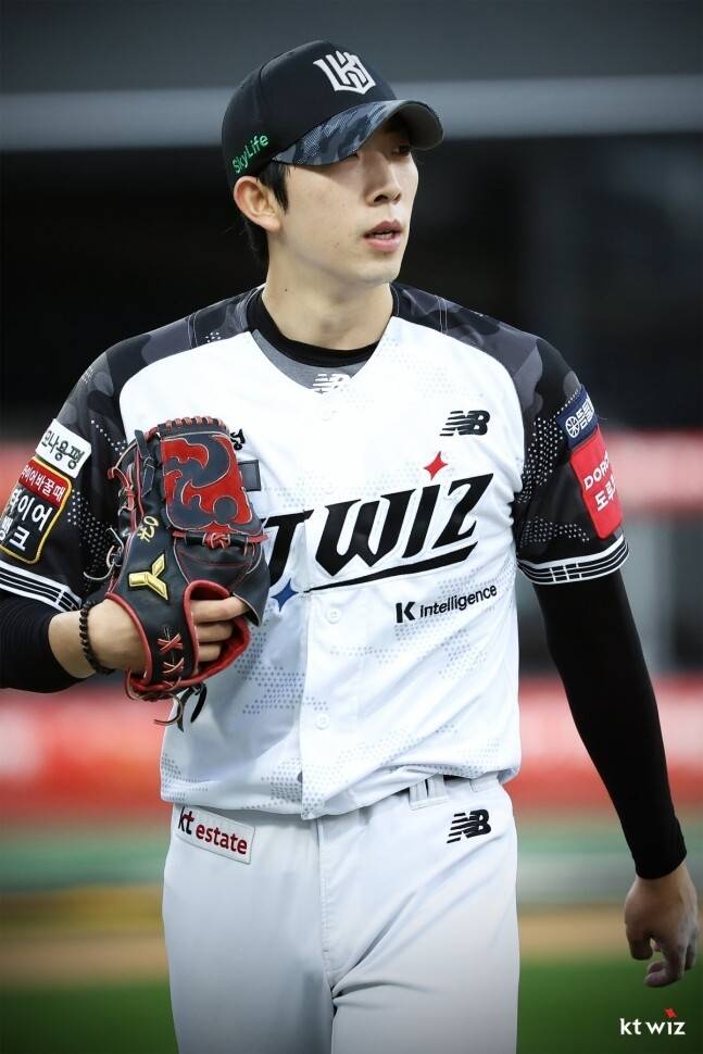 케이티 위즈의 오원석. 케이티 위즈 제공