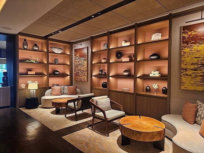 솔레어리조트 곳곳에서 만나는 예술품(사진=정상미)