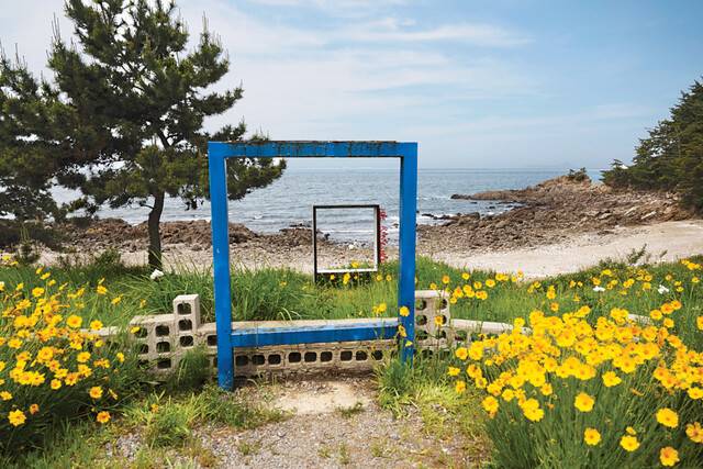 태안 해변에서 보는 명소.