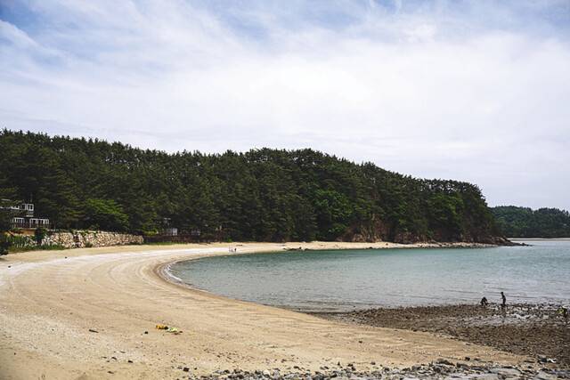 숨은 듯 고요한 태안 음포해변.
