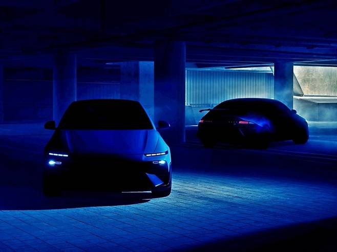 아이오닉 6N 티저 [사진출처=현대차]