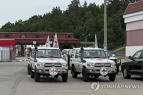 러시아와 우크라이나 전사자 시신 교환 [타스 연합뉴스. 재판매 및 DB 금지]