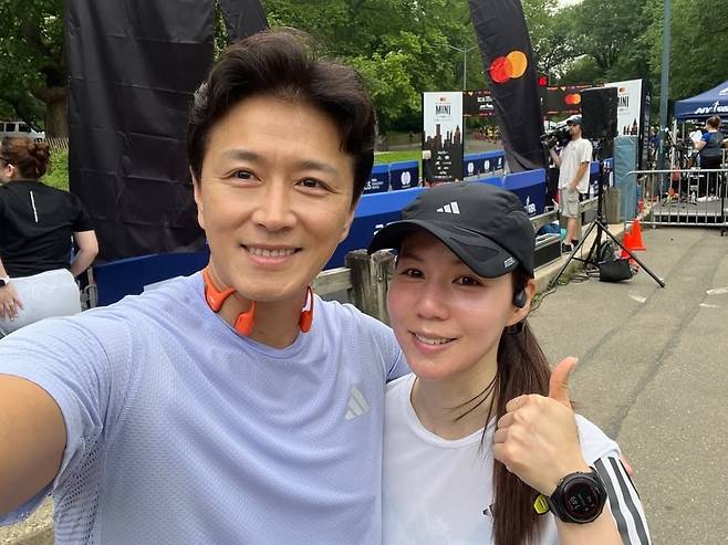 배우 진태현과 박시은. 인스타그램 캡처.