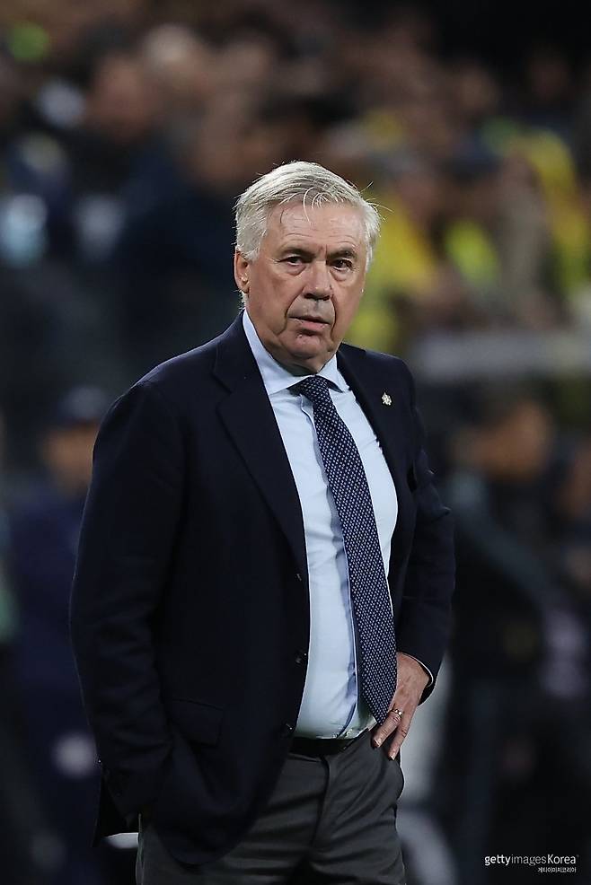 카를로 안첼로티 브라질 축구대표팀 감독. 사진=게티이미지코리아