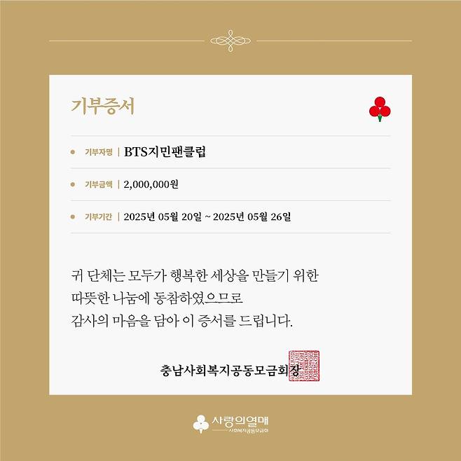 기부 증서