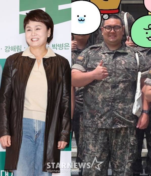 이경실(왼쪽)과 손보승 /사진=스타뉴스, 이경실
