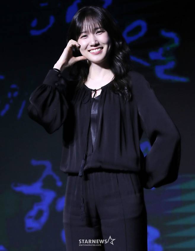 배우 박은빈이 17일 오전 서울 영등포구 여의도동 콘래드 서울에서 진행된 디즈니+ 오리지널 시리즈 '하이퍼나이프' 제작발표회에 참석해 포즈를 취하고 있다.  '하이퍼나이프'는 과거 촉망받는 천재 의사였던 '세옥'이 자신을 나락으로 떨어뜨린 스승 '덕희'와 재회하며 펼치는 치열한 대립을 그린 메디컬 스릴러. 오는 19일 공개. 2025.03.17 /사진=김창현 chmt@