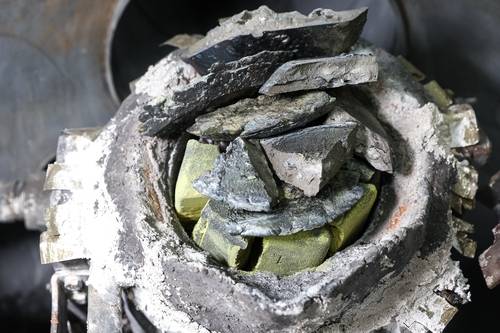 희토류 금속을 함유한 합금. 기사와 상관없는 자료사진입니다. [타스 연합뉴스 자료사진. 재판매 및 DB 금지]