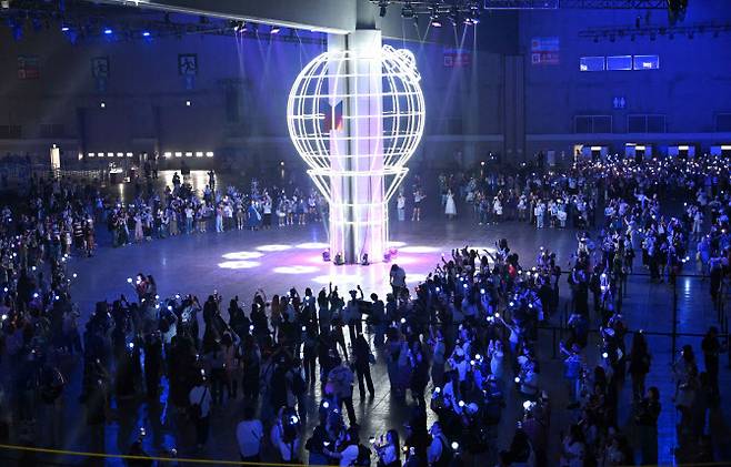 ‘BTS 페스타 2025’ 현장(사진=AFP)