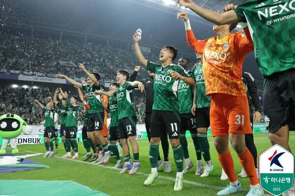 전북현대 선수단. 사진┃한국프로축구연맹