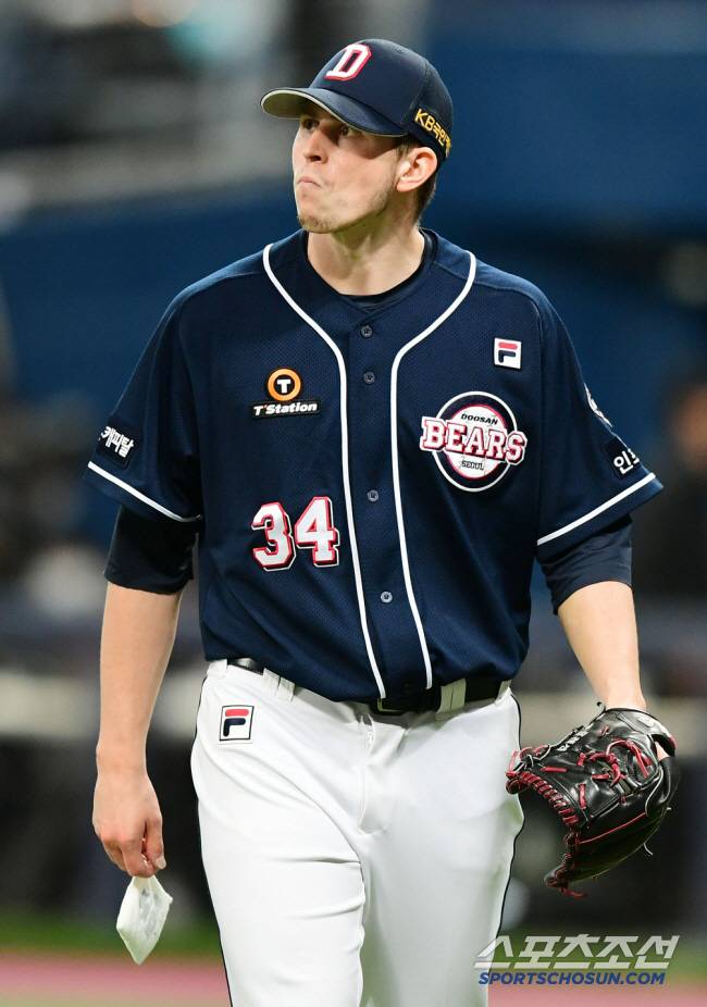 두산 베어스 시절 크리스 플렉센. 정재근 기자 cjg@sportschosun.com