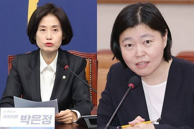 박은정 조국혁신당 의원(왼쪽)과 임은정 대전지방검찰청 부장검사. ⓒ연합뉴스