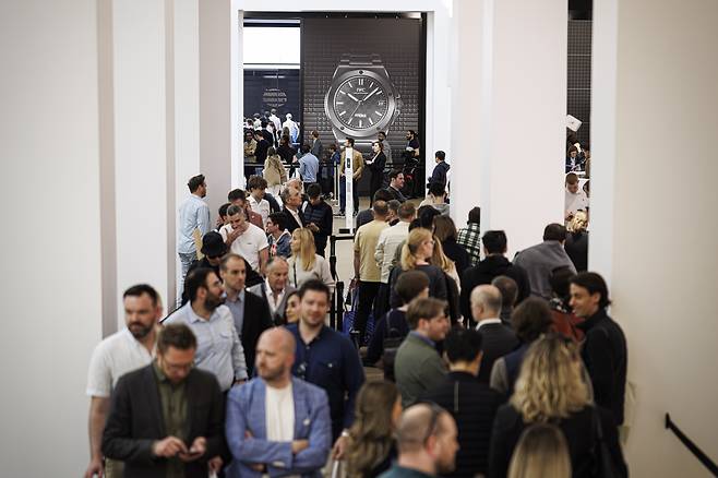 박람회엔 약 5만5000명이 찾았다. 전년 대비 5% 증가했다. 사진 워치스&원더스