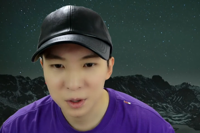 배우 차강석이 진행한 ‘이재명의 국민추천제 역이용 부탁드립니다’ 라이브 방송 [사진 출처 = 유튜브 캡처]