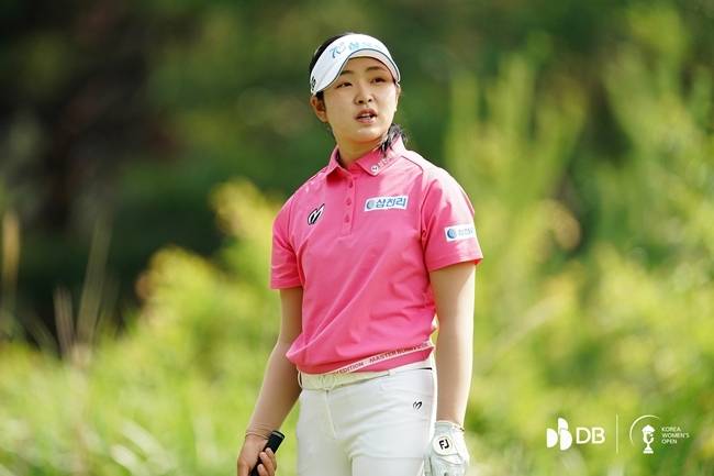 유현조. 사진=DB그룹 제39회 한국여자오픈골프선수권대회조직위