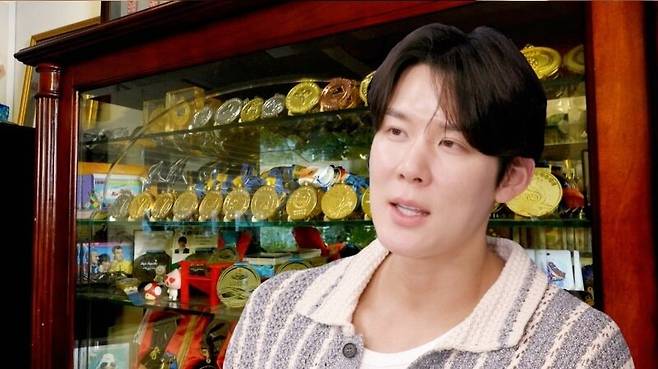 수영 국가대표 출신 박태환이 연금에 대해 언급한다. /사진=KBS 2TV 예능 '신상출시 편스토랑'