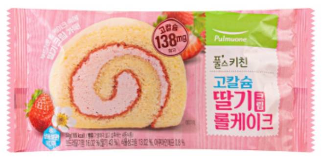 딸기 크림 롤케이크. 식품의약품안전처 제공