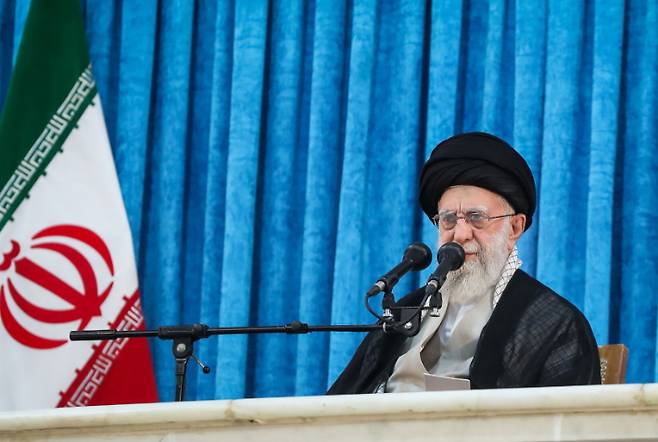 아야톨라 세예드 알리 하메네이 이란 최고지도자. 연합뉴스