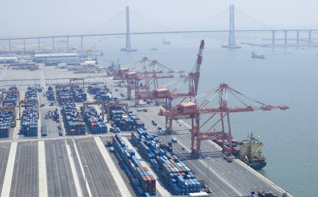 ▲평택항 전경 ⓒ평택시