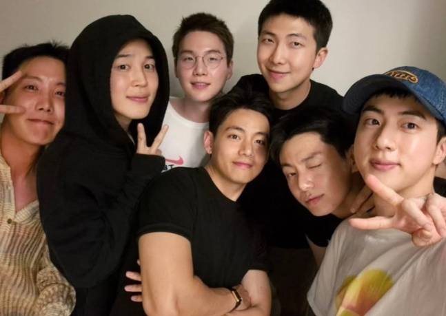 방탄소년단. 사진ㅣRM인스타그램