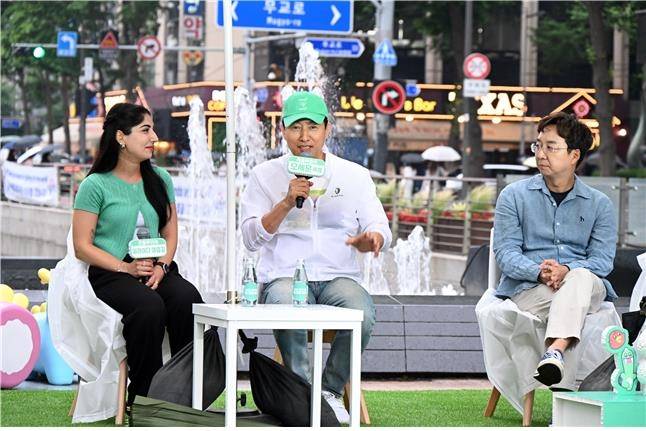 오세훈 서울시장, 2025 워터서울 토크콘서트 참석 [서울시 제공. 재판매 및 DB 금지]