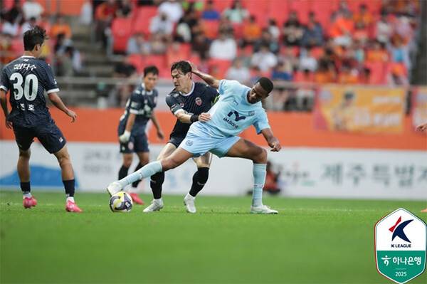 14일 저녁 제주월드컵경기장에서 열린 제주SK와 대구FC의 K리그1 18라운드 경기 (사진=한국프로축구연맹)