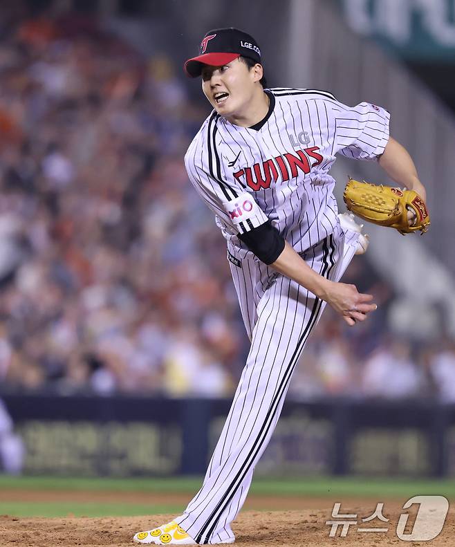 LG 트윈스 투수 임찬규. 뉴스1 ⓒ News1 오대일 기자