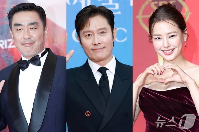 류승룡 이병헌 이하늬(왼쪽부터) / 뉴스1 DB