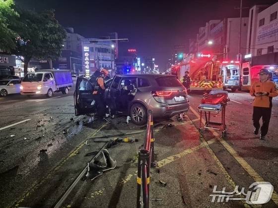 사고 현장(인천소방본부 제공. 재배포 및 DB금지) / 뉴스1