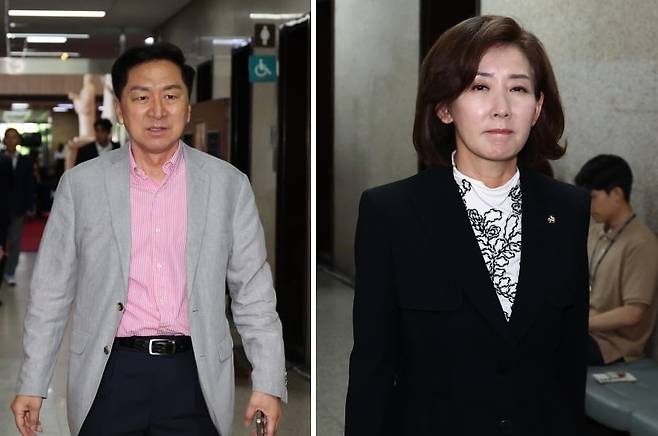 국민의힘 김기현·나경원 의원. /연합뉴스, 뉴스1