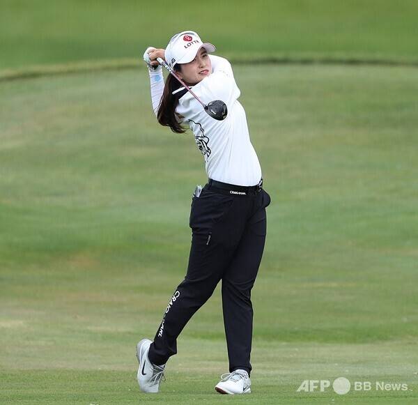 2025년 미국여자프로골프(LPGA) 투어 마이어 LPGA 클래식에 출전한 최혜진 프로가 2라운드에서 경기하는 모습이다. 사진제공=ⓒAFPBBNews = News1