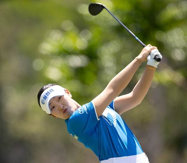 대한골프협회가 주관하는 2025년 한국여자프로골프(KLPGA) 투어 메이저 대회 DB그룹 제39회 한국여자오픈골프선수권대회에 출전한 유현조 프로. 사진제공=KLPGA