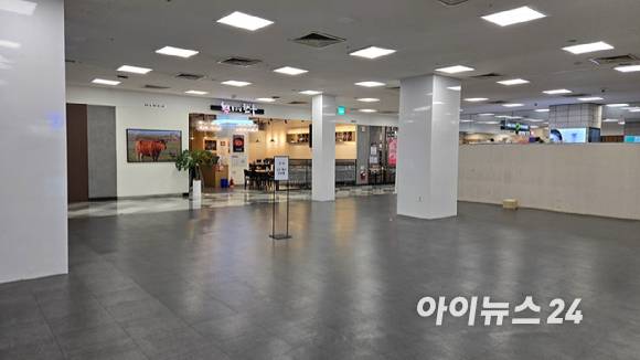 서울의 한 홈플러스 공간 일부가 비워져 있는 모습. [사진=아이뉴스24 DB]