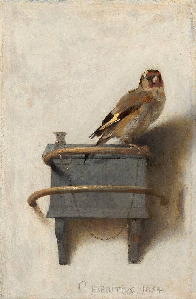 Carel Fabritius [The Goldfinch], 1654 ©Mauritshuis