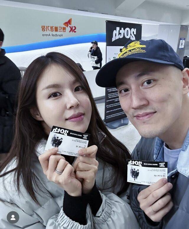 조수애(왼쪽), 박서원 부부 / 조수애 개인 인스타그램